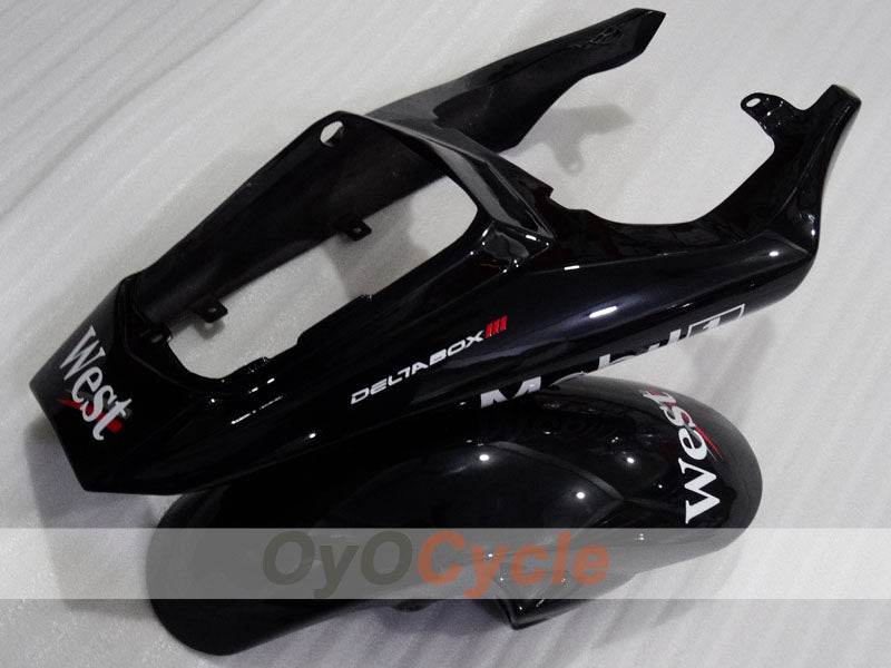 Injection Fairing kit for 03-04 YZF-R6 - White, Black - West #OYO87905832