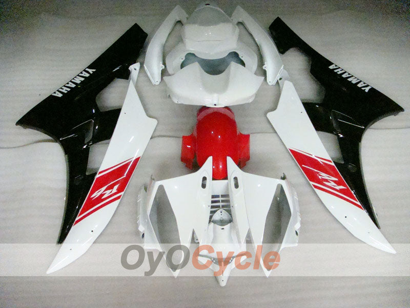 Injection Fairing kit for 06-07 YZF-R6 - Red, White, Black - Factory Style #OYO87905877 Secondary image