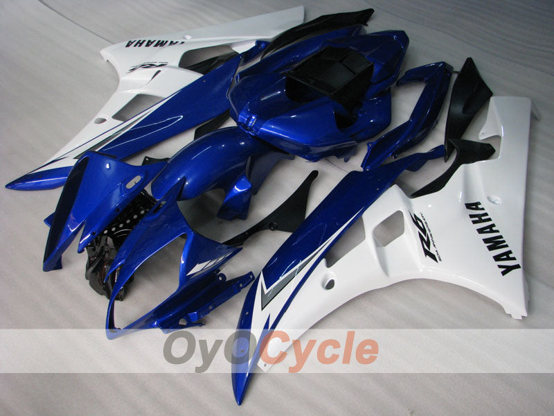 Injection Fairing kit for 06-07 YZF-R6 - Blue, White - Factory Style #OYO87905880
