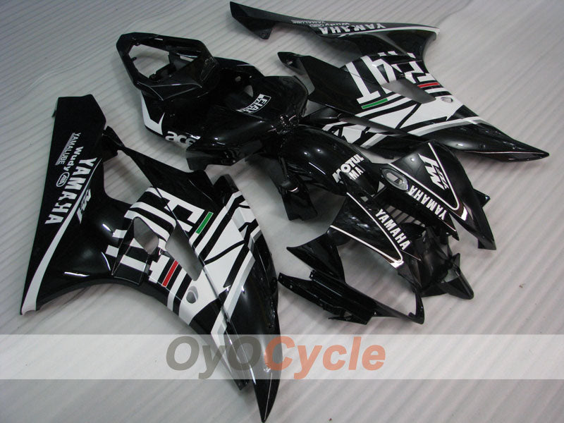 Injection Fairing kit for 06-07 YZF-R6 - White, Black - FIAT #OYO87905882 Main image