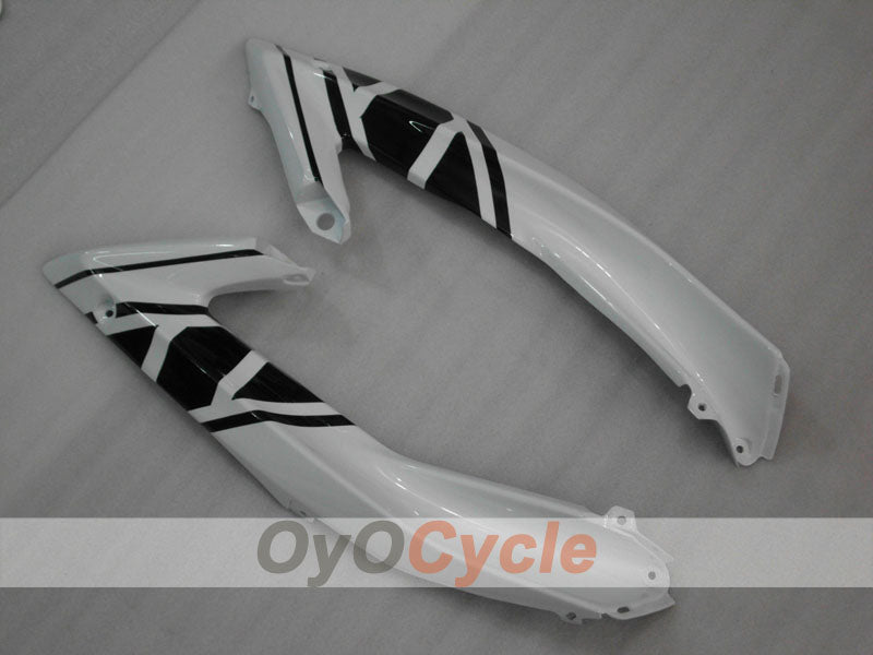 Injection Fairing kit for 06-07 YZF-R6 - White, Black - MOTUL #OYO87905883