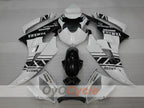 Injection Fairing kit for 06-07 YZF-R6 - White, Black - MOTUL #OYO87905883