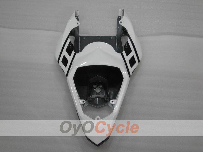 Injection Fairing kit for 06-07 YZF-R6 - White, Black - MOTUL #OYO87905883