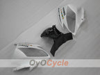 Injection Fairing kit for 06-07 YZF-R6 - White, Black - MOTUL #OYO87905883