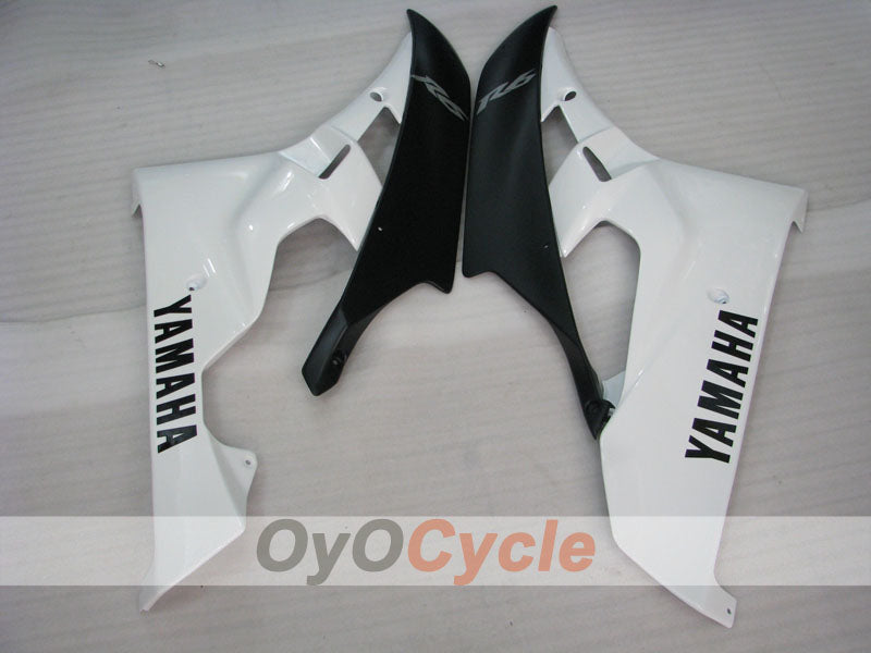Injection Fairing kit for 06-07 YZF-R6 - White, Black - Factory Style #OYO87905885