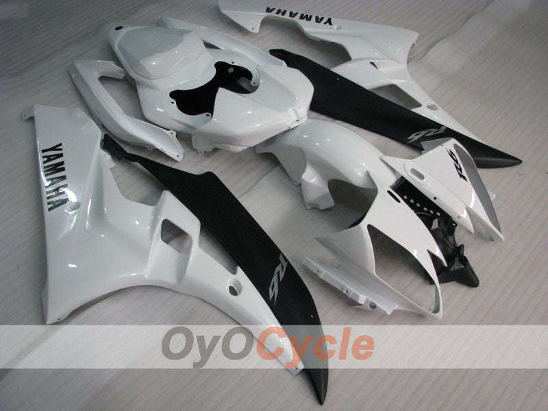 Injection Fairing kit for 06-07 YZF-R6 - White, Black - Factory Style #OYO87905885