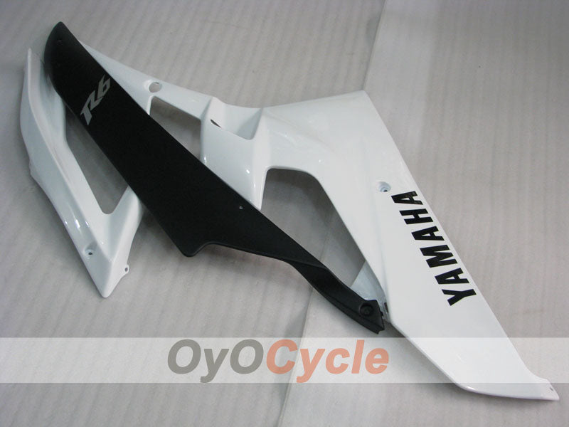 Injection Fairing kit for 06-07 YZF-R6 - White, Black - Factory Style #OYO87905885