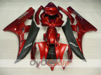 Injection Fairing kit for 06-07 YZF-R6 - Red, Black - Factory Style #OYO87905886