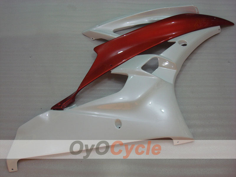 Injection Fairing kit for 06-07 YZF-R6 - Red, White - Factory Style #OYO87905889
