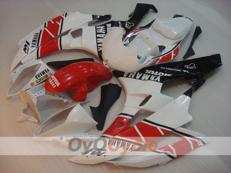 Injection Fairing kit for 06-07 YZF-R6 - Red, White, Black - MOTUL #OYO87905890 Secondary image