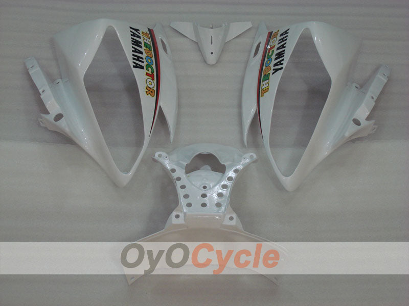 Injection Fairing kit for 06-07 YZF-R6 - Red, White, Black - MOTUL #OYO87905890