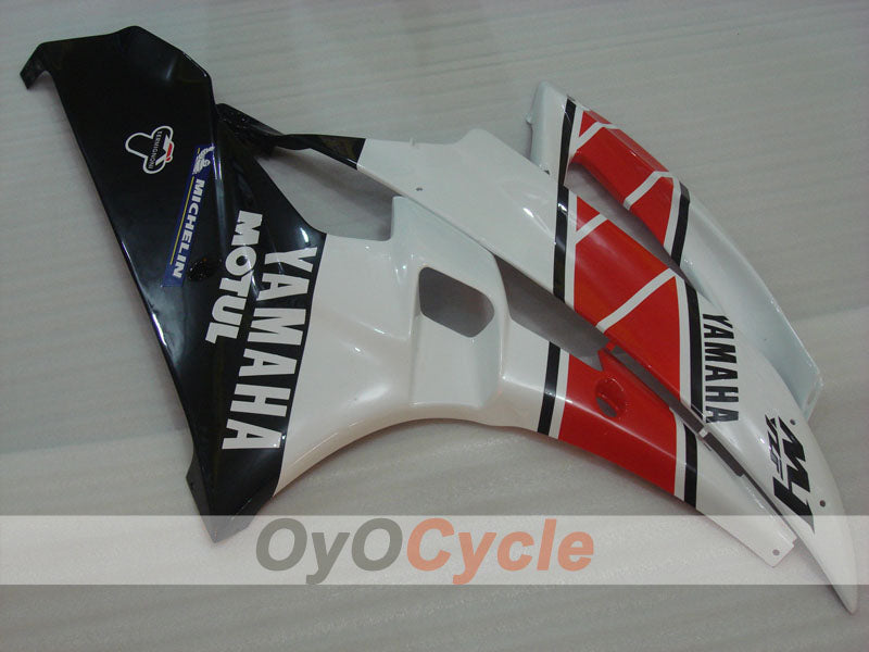 Injection Fairing kit for 06-07 YZF-R6 - Red, White, Black - MOTUL #OYO87905890
