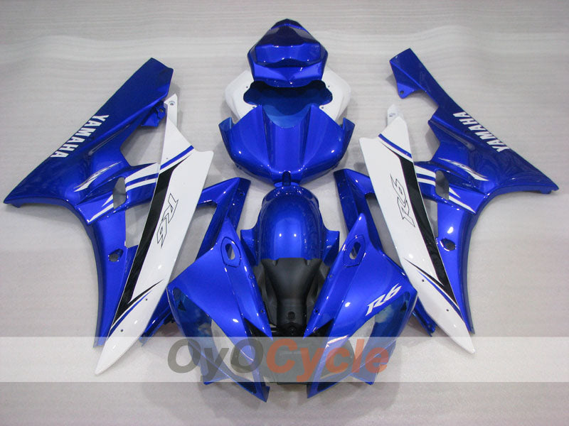 Injection Fairing kit for 06-07 YZF-R6 - Black - Flame #OYO87905897 Secondary image
