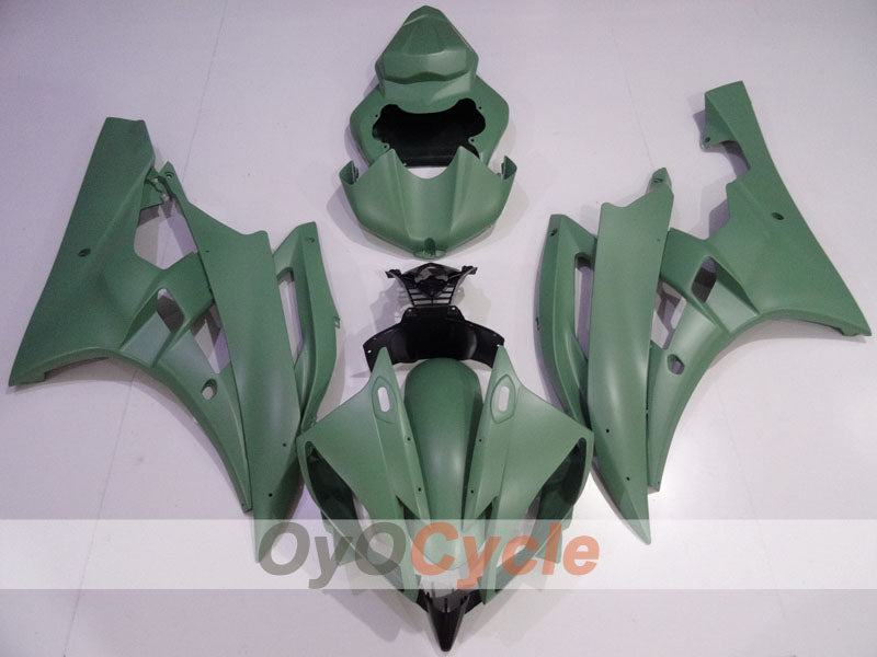 Injection Fairing kit for 06-07 YZF-R6 - ArmyGreen, Matte - Factory Style #OYO87905910