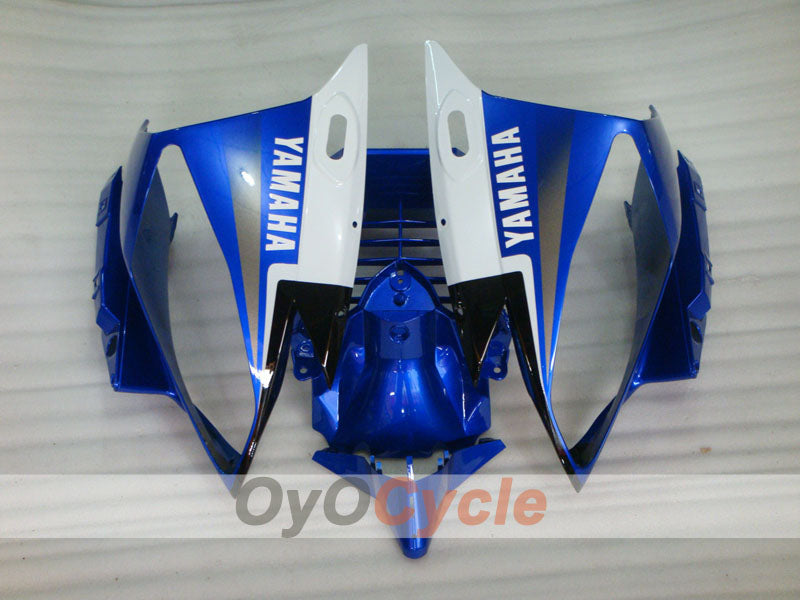 Injection Fairing kit for 06-07 YZF-R6 - Blue, White - FIAT, MOTUL #OYO87905916