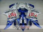 Injection Fairing kit for 06-07 YZF-R6 - Blue, White - FIAT, MOTUL #OYO87905916