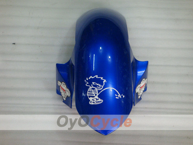 Injection Fairing kit for 06-07 YZF-R6 - Blue, White - FIAT, MOTUL #OYO87905916