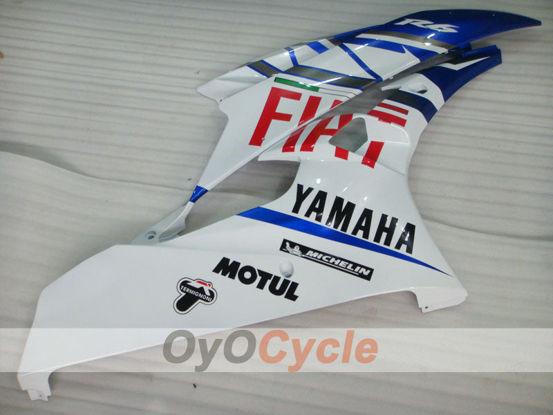 Injection Fairing kit for 06-07 YZF-R6 - Blue, White - FIAT, MOTUL #OYO87905916