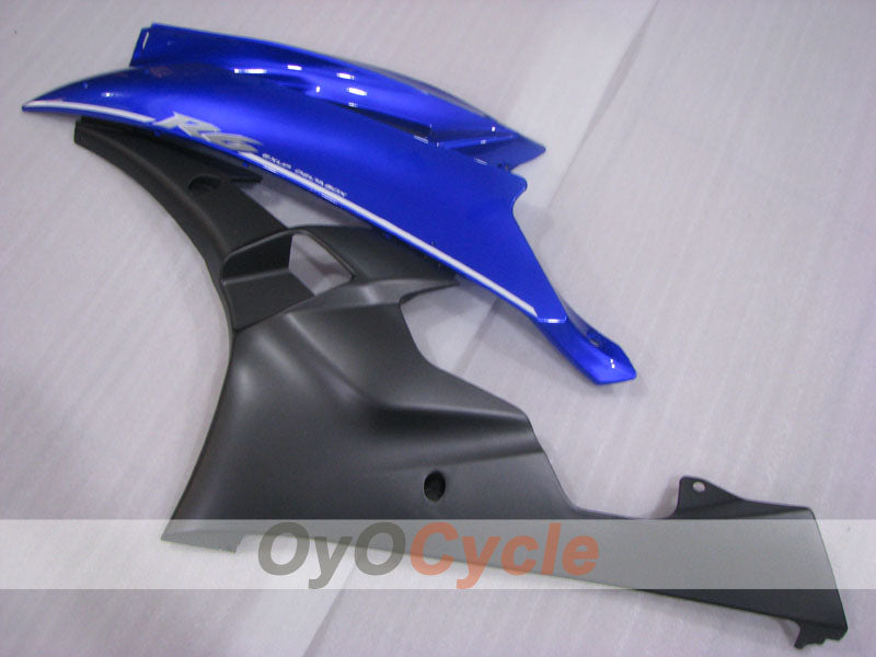Injection Fairing kit for 06-07 YZF-R6 - Blue, Black, Matte - MOTUL #OYO87905918