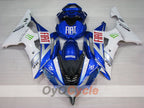 Injection Fairing kit for 08-16 YZF-R6 - Blue, White - Monster #OYO87905926