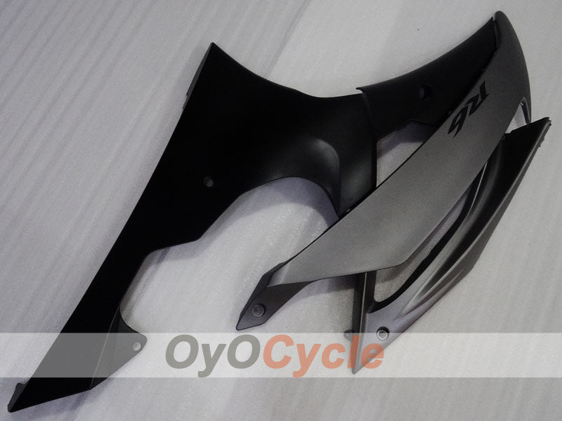 Injection Fairing kit for 08-16 YZF-R6 - Black, Grey, Matte - Factory Style #OYO87905927