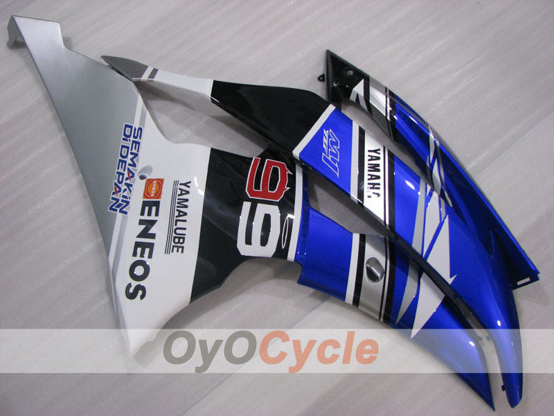 Injection Fairing kit for 08-16 YZF-R6 - Blue, White, Black - ENEOS #OYO87905930