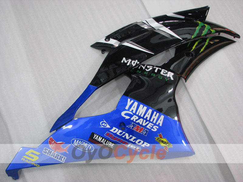 Left & Right Side Fairing For Yamaha 08-16 YZF-R6 #OYO87912763