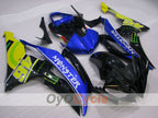 Injection Fairing kit for 08-16 YZF-R6 - Blue, Black - Monster #OYO87905933