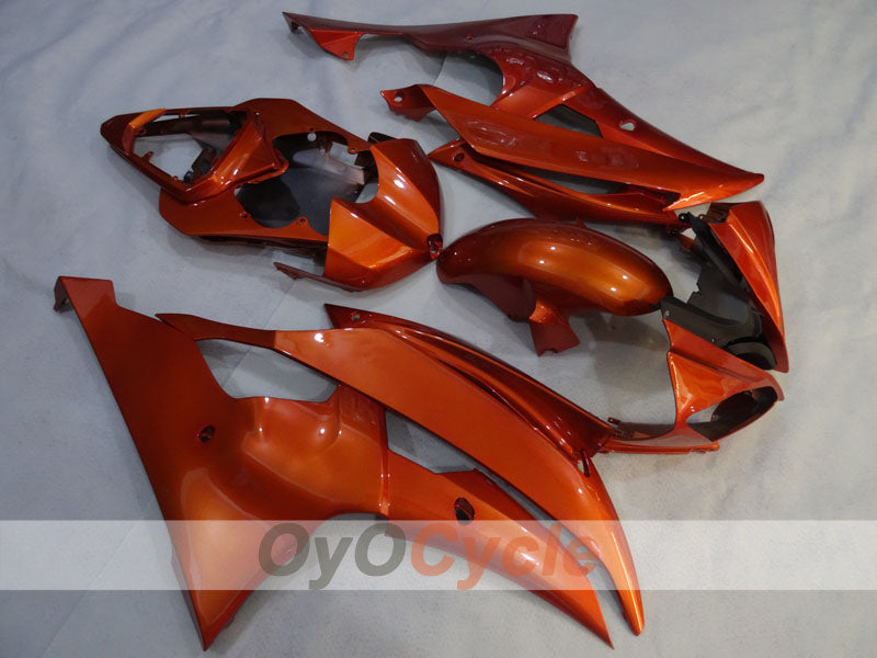 Injection Fairing kit for 08-16 YZF-R6 - Orange, Black - Factory Style #OYO87905939 Main image
