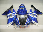 Injection Fairing kit for 08-16 YZF-R6 - Blue, White, Black - Factory Style #OYO87905941