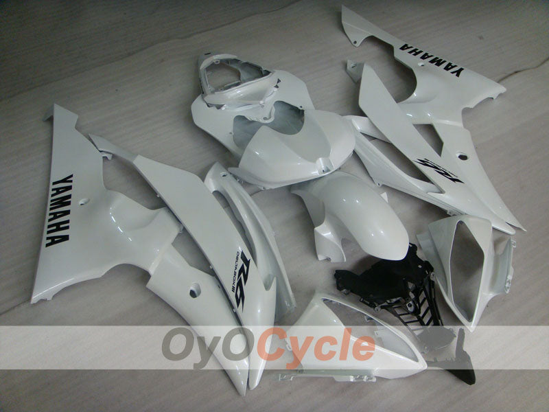 Injection Fairing kit for 08-16 YZF-R6 - White - Factory Style #OYO87905944 Main image