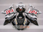 Injection Fairing kit for 08-16 YZF-R6 - White, Black - FIAT #OYO87905948