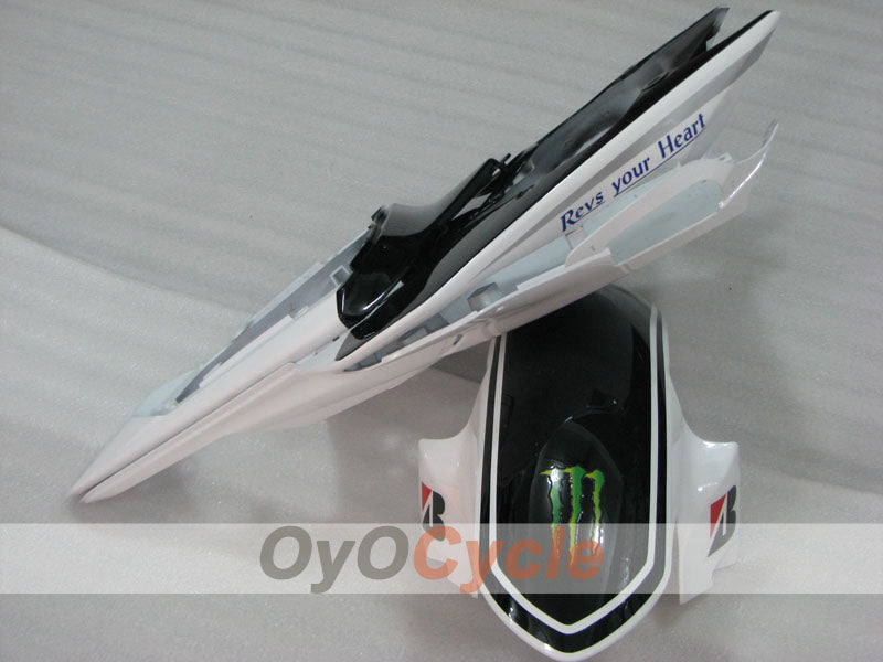 Injection Fairing kit for 08-16 YZF-R6 - Blue, White, Black - Monster #OYO87905957