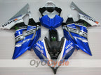 Injection Fairing kit for 08-16 YZF-R6 - Blue, White, Black - Monster #OYO87905957