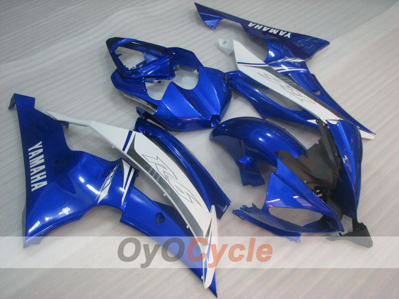 Injection Fairing kit for 08-16 YZF-R6 - Blue, White, Black - Factory Style #OYO87905958