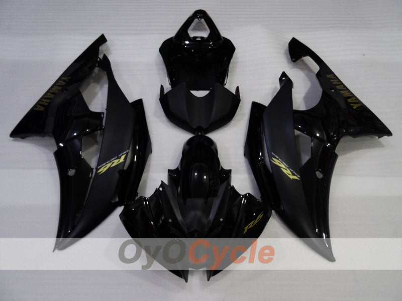Injection Fairing kit for 08-16 YZF-R6 - Black - Factory Style #OYO87905961