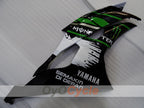 Injection Fairing kit for 08-16 YZF-R6 - Green, White, Black - Monster #OYO87905963
