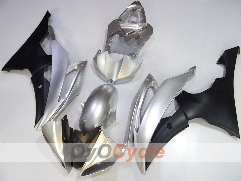 Injection Fairing kit for 08-16 YZF-R6 - Black, Silver - Factory Style #OYO87905965