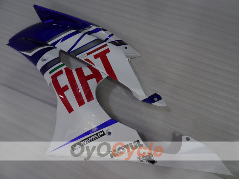 Injection Fairing kit for 08-16 YZF-R6 - Blue, White - FIAT #OYO87905967