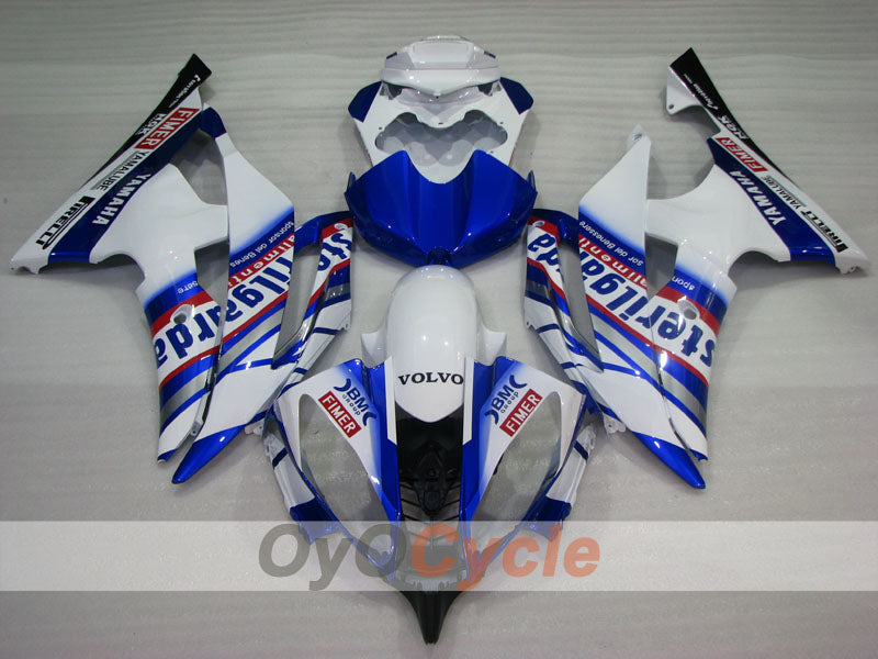 Injection Fairing kit for 08-16 YZF-R6 - Blue, White - Sterilgarda #OYO87905971