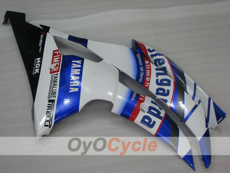 Injection Fairing kit for 08-16 YZF-R6 - Blue, White - Sterilgarda #OYO87905972