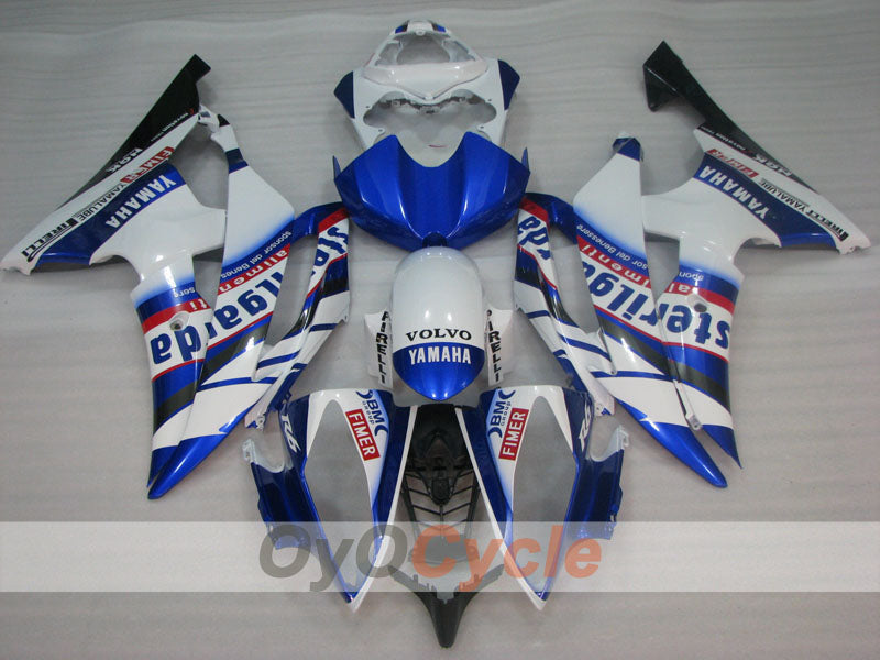 Injection Fairing kit for 08-16 YZF-R6 - Blue, White - Sterilgarda #OYO87905972 Secondary image