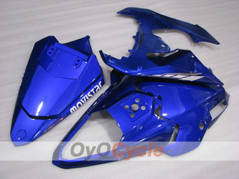 Injection Fairing kit for 08-16 YZF-R6 - Blue, White - Movistar #OYO87905973