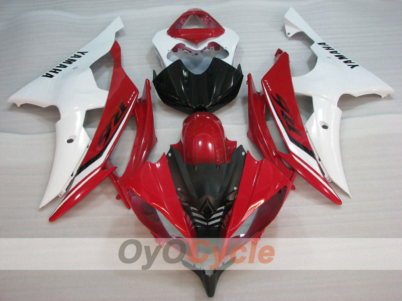 Injection Fairing kit for 08-16 YZF-R6 - Red, White - Factory Style #OYO87905974 Secondary image