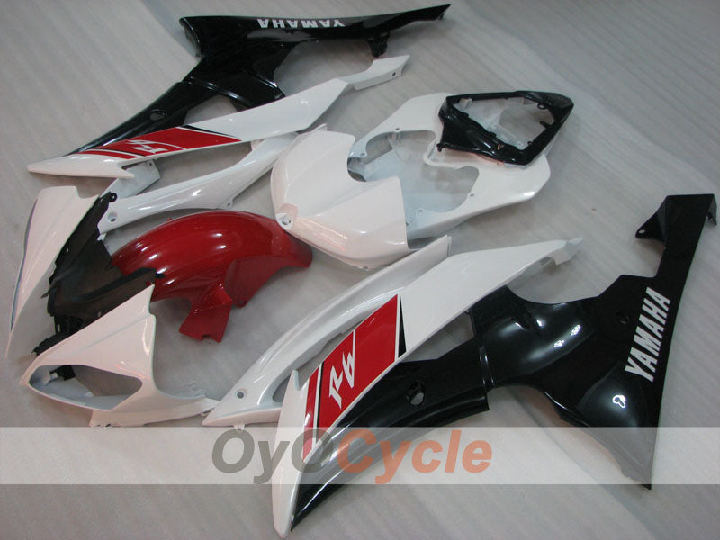 Injection Fairing kit for 08-16 YZF-R6 - Red, White, Black - Factory Style #OYO87905975