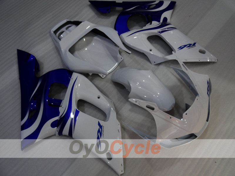Injection Fairing kit for 98-02 YZF-R6 - Blue, White - Factory Style #OYO87905976