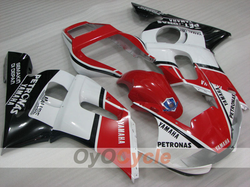 Injection Fairing kit for 98-02 YZF-R6 - Red, White, Black - PETRONAS #OYO87905979