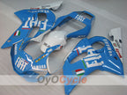 Injection Fairing kit for 98-02 YZF-R6 - Blue, White - FIAT #OYO87905980