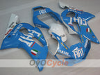 Injection Fairing kit for 98-02 YZF-R6 - Blue, White - FIAT #OYO87905980