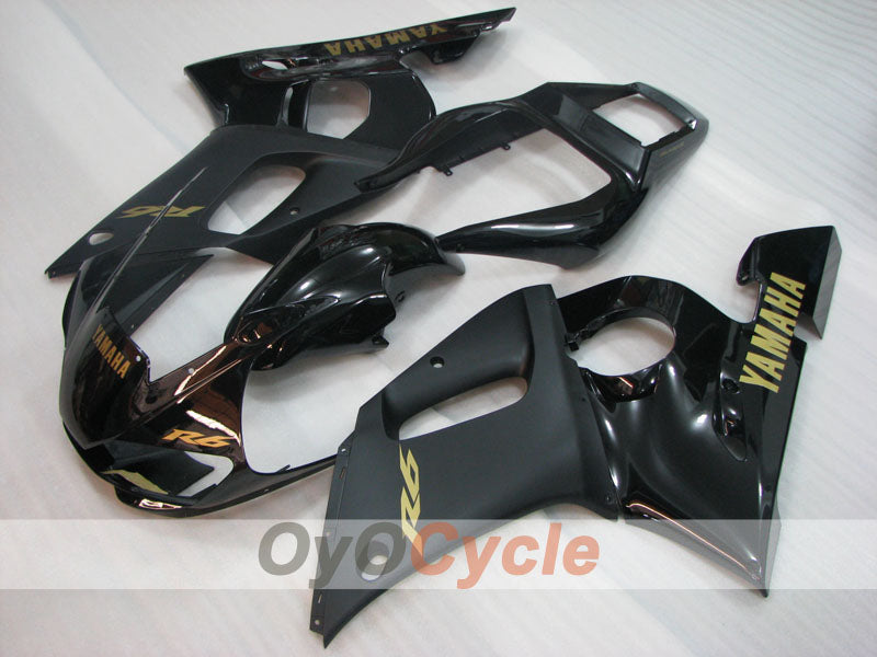 Injection Fairing kit for 98-02 YZF-R6 - Black - Factory Style #OYO87905981 Main image